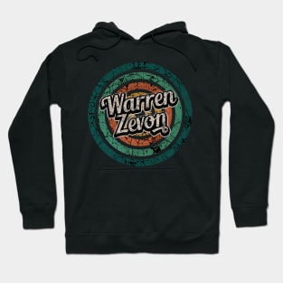 Warren Zevon // Retro Circle Crack Vintage Hoodie